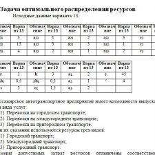 Иллюстрация №1: Обоснование принятия оптимальных решений для автотранспортного предприятия (пассажирские перевозки) (Курсовые работы - Экономика).